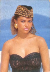 Hülya Avşar Kartpostal (Küçük Boy) KRT22129 - Gökçekoleksiyon