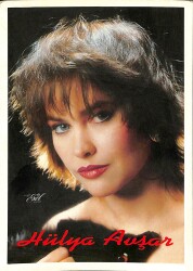 Hülya Avşar Kartpostal (Küçük Boy) KRT22513 - Gökçekoleksiyon