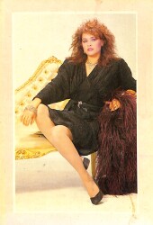 Hülya Avşar Kartpostal (Küçük Boy) KRT22517 - Gökçekoleksiyon