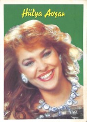 Hülya Avşar Kartpostal (Küçük Boy) KRT22650 - Gökçekoleksiyon