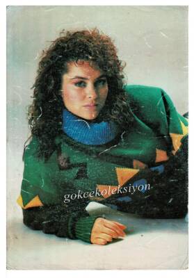 Hülya Avşar Orta Boy Kartpostal Haliyle KRT6876 - 1