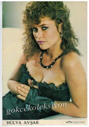 Hülya Avşar Orta Boy Kartpostal KRT595 - Gökçekoleksiyon
