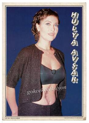 Hülya Avşar Orta Boy Kartpostal KRT6907 - 1