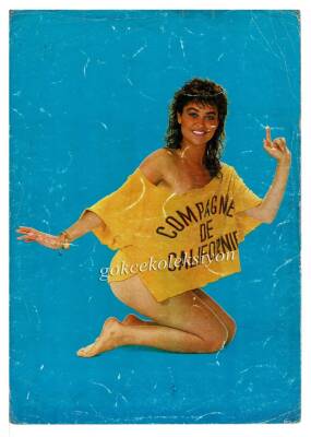 Hülya Avşar Orta Boy Kartpostal Temiz KRT6916 - 1