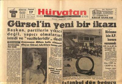 Hür Vatan Gazetesi 17 Temmuz 1961 - Dünya Güzeli 21 Yaşındaki Alman Marlene Schmidt GZ97130 - 1
