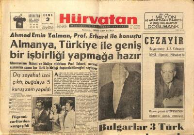 Hür Vatan Gazetesi 2 Haziran 1961 - Tevfik İlerinin Kızı Ayşe İleri Örfi İdareye Giderken GZ89845 - 1