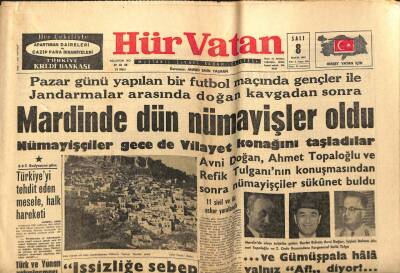 Hür Vatan Gazetesi 8 Mayıs 1962 - Türk Ve Yunan Yakınlaşması Gerçekleşiyor GZ97012 - 1