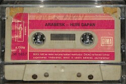 Huri Sapan - Arabesk (Türkola Alman Baskı) Kaset (İkinci El) KST24389 - 3