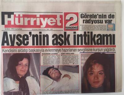 Hürriyet 2 Karadeniz Gazetesi 16 Ekim 1993 - Trabzon spor Teknik Direktörü Şenol Güneş Çok İddialı Konuşuyor Zor Günleri Aşarız - GZ16977 - 1