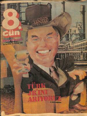 Hürriyet 8. Gün Dergisi 12 Nisan 1981 - Türk Jr.ını Arıyoruz KTP3176 - 1