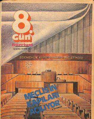 Hürriyet 8. Gün Dergisi 18 Ekim 1981 - GS Ve FB 262. Kez Karşı Karşıya Geliyor KTP3194 - 1