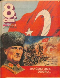 Hürriyet 8. Gün Dergisi 24 Ağustos 1980 - Kapadokyadaki Yeraltı Kentleri Döviz Kapısı Oldu KTP3213 - Gökçekoleksiyon