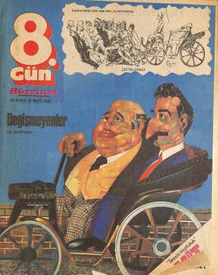 Hürriyet 8. Gün Dergisi 30 MART 1980 - MARLYİN MONROROE YAZISI (HALDUN DORMEN), BABA MESLEĞİNİ DEVAM ETTİRİYORLAR (MEHMET ALİ ERBİL VE SAADETTİN ERBİL DRG1439 - 1