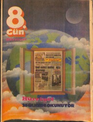Hürriyet 8. Gün Dergisi 4 Ekim 1981 KTP3195 - Gökçekoleksiyon
