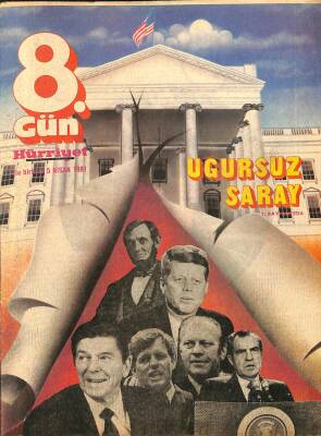 Hürriyet 8. Gün Dergisi 5 Nisan 1981 - Uğursuz Saray KTP3177 - 1