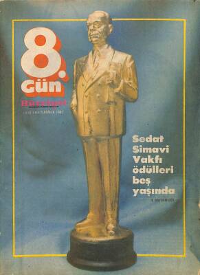 Hürriyet 8. Gün Dergisi 6 Aralık 1981 - Sedat Simavi Vakfı Ödülleri Beş Yaşında KTP3191 - 1
