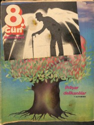 Hürriyet 8. Gün Dergisi 7 Haziran 1981 - Galatasaray Lisesi 500 Yaşında KTP3207 - Gökçekoleksiyon