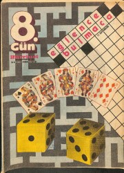 Hürriyet 8. Gün Dergisi 9 Ağustos 1981 - Sevdiğimiz Taş Devri * Sevimli Fred Vilma - Barni - Beti - Çakıl - Bambam KTP3202 - Gökçekoleksiyon