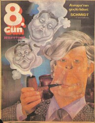 Hürriyet 8.Gün Dergisi 12 Ekim 1980 - Schmidt Avrupanın En Parlak Yıldızı Oldu NDR77770 - Gökçekoleksiyon