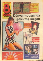Hürriyet 8.Gün Pazar Eki Dergisi 30 Mayıs 1982 - Sophia Lorenle Demir Parmaklıklar Arasında NDR76837 - Gökçekoleksiyon