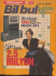 Hürriyet Bil Bul Kazan 5 Aralık 1987 NDR85589 - Gökçekoleksiyon