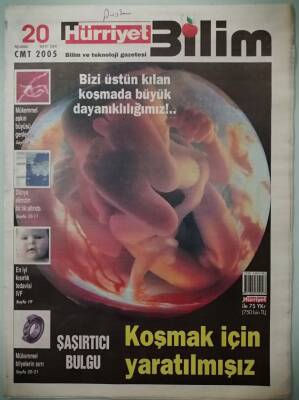Hürriyet Bilim Gazetesi 20 Ağustos 2005 Koşmak İçin Yaratılmışız -GZ37606 - 1
