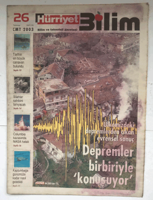 Hürriyet Bilim Gazetesi 26 Temmuz 2003 - Columbia Kazasında NASA Hatalı GZ5256 - 2