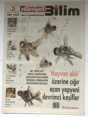 Hürriyet Bilim Gazetesi 3 Temmuz 2004 - Akciğer Kanseri Şimdi Kadınları Vuruyor GZ5536 - 2