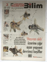 Hürriyet Bilim Gazetesi 3 Temmuz 2004 - Akciğer Kanseri Şimdi Kadınları Vuruyor GZ5536 - 1
