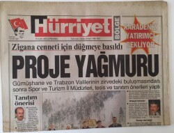 Hürriyet Bölge Gazetesi 19 Şubat 2000 - Zigana Cenneti İçin Düğmeye Basıldı GZ16632 - 1