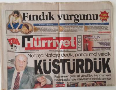 Hürriyet Bölge Gazetesi 2 Ekim 1999 - İçme Suyu Sıkıntısını Gidermek İçin Palandöken Barajı Mutlaka Yapılmalı GZ16647 - 2