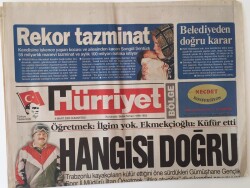Hürriyet Bölge Gazetesi 4 Mart 2000 - Sümela Manastırı Turizme Hazır GZ16635 - 2