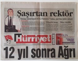 Hürriyet Bölge Gazetesi 6 Ekim 1999 - 12 Yıl Sonra Ağrı , Törer Bitti , Çıkış Serbest.İzmirli Dağcılar 6 Günde 5135 Metreye Ulaştı GZ16644 - 1