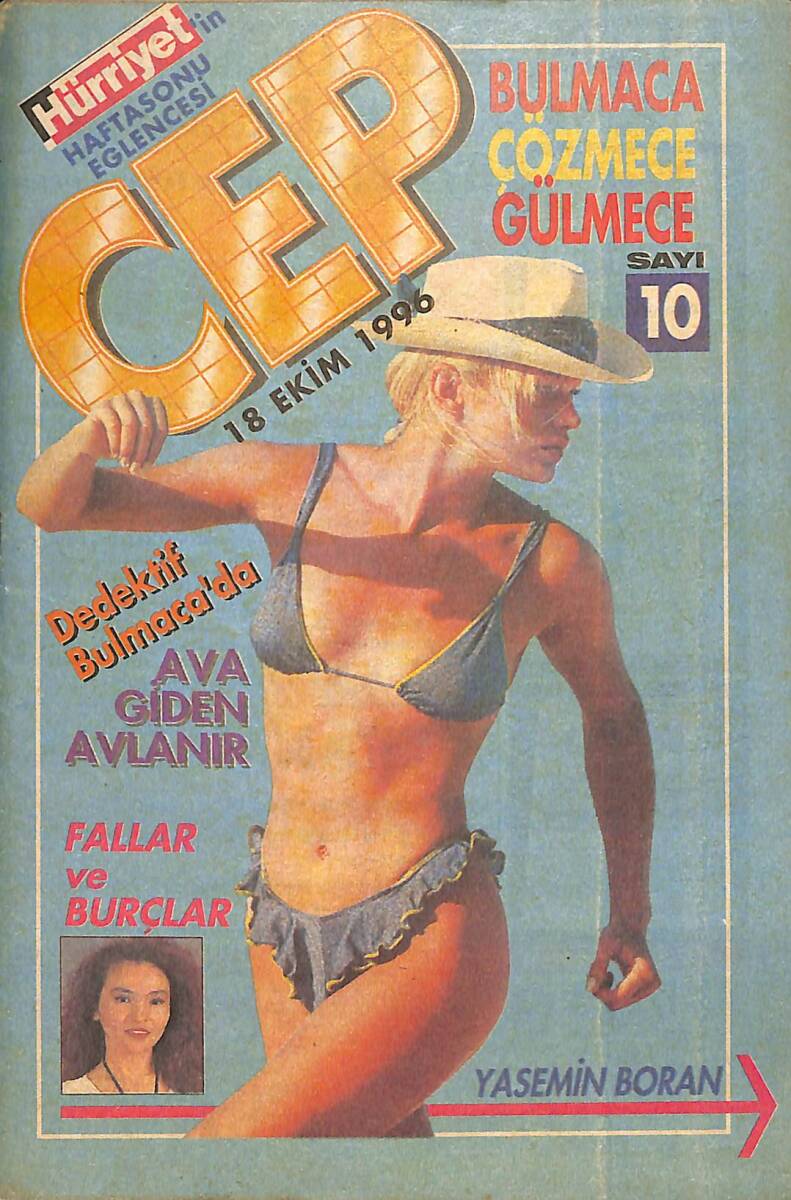 Hürriyet Bulmaca Çözmece Gülmece Sayı 10 - 18 Ekim 1996 NDR93999 - 1