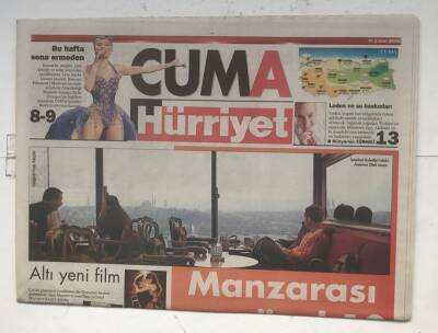 Hürriyet Cuma Gazetesi 10 Şubat 2006 - Ekolojik Tarım Çiftliğinde Alternatif Tatil GZ8292 - 1