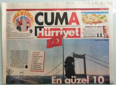 Hürriyet Cuma Gazetesi 20 Mayıs 2005 Bestekar Sokak Sakarya Caddesine Rakip - GZ37718 - 1