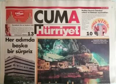 Hürriyet Cuma Gazetesi 23 Eylül 2005 Her Adımda Başka Bir Sürpriz -GZ44807 - 1