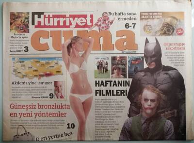 Hürriyet Cuma Gazetesi 25 Temmuz 2008 Karadenizin En Güzel 10 Kasabası - GZ37750 - 1