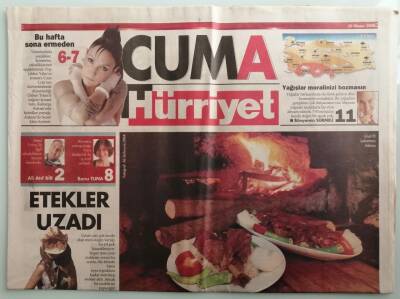 Hürriyet Cuma Gazetesi 29 Nisan 2005 Nişantaşının Pahalı Ama Renkli Snob Ama Şık Pasajı - GZ44161 - 2