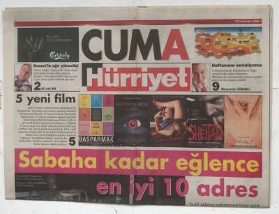 Hürriyet Cuma Gazetesi 30 Haziran 2006 - Korkularınızla Yüzleşin GZ8311 - 1