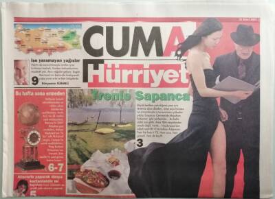 Hürriyet Cuma Gazetesi 30 Mart 2007 Yerli Starların Hollywod Çıkarması - GZ44319 - 2