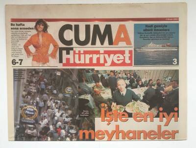 Hürriyet Cuma Gazetesi 4 Nisan 2003 - Gece Hayatının 7 Silahşörü GZ8793 - 1