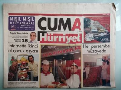 Hürriyet Cuma Gazetesi 7 Mayıs 2004 Nişantaşında Bir Başka Bahar -GZ14851 - 1