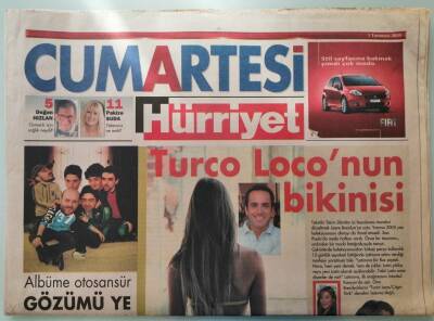 Hürriyet Cumartesi Gazetesi 1 Temmuz 2006 Mor Ve Ötesi Ağlak Yapmıyor Büyük Düşler Kuruyor -GZ37036 - 1