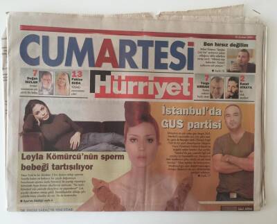Hürriyet Cumartesi Gazetesi 10 Şubat 2007 - Avrupa Kentlerinin Işıltısı Söndü İstanbul İse Şaşırtıcı Ve En Son Trend GZ11051 - 2
