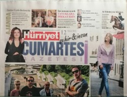 Hürriyet Cumartesi Gazetesi 12 Mayıs 2012 Piston Grubunun Solisti Mithat Can Özer Ben Değil Biz - GZ44351 - 1