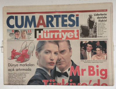Hürriyet Cumartesi Gazetesi 15 Temmuz 2006 - Mr. Big Türkiyede GZ7684 - 1