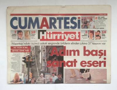 Hürriyet Cumartesi Gazetesi 17 Mayıs 2003 - Adanadan Kompleksiz İnsan Çıkar GZ8784 - 1