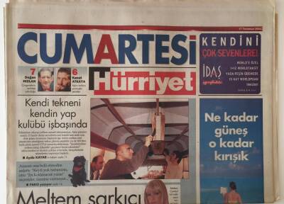 Hürriyet Cumartesi Gazetesi 17 Temmuz 2004 - Jennifer Lopezin Müzisyen Eşi İddialı GZ16681 - 1
