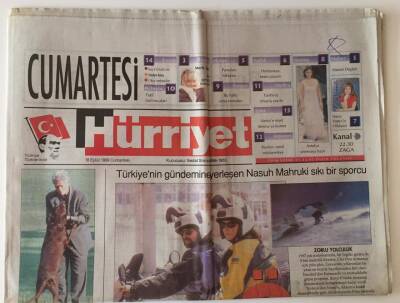 Hürriyet Cumartesi Gazetesi 18 Eylül 1999 - Amerikan Sinemasının 11 Kez Oscara Aday Gösterilen Tek Oyuncusu Meryl Streep GZ16148 - 2